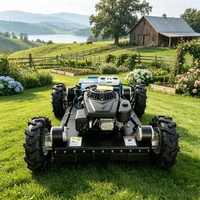 Tondeuse à gazon robotisée Hillside Orchard Special RC, sans fil, tout-terrain, équipement universel de coupe d'herbe pour jardin