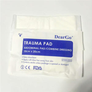 แผ่นปิดแผล DearGo Trauma Pad ขนาด 10 ซม. x 20 ซม. สำหรับปิดแผลบริเวณหน้าท้อง ซึมซับได้ดีเยี่ยม ปลอดเชื้อ - Product Image 4
