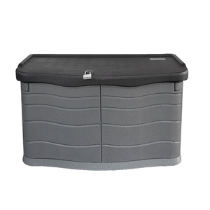 HDPE Material Durable Outdoor Garden Plastic Tool Storage Shed