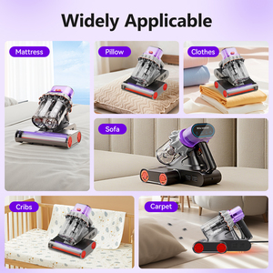 <span class=keywords><strong>Aspirateur</strong></span> <span class=keywords><strong>à</strong></span> matelas <span class=keywords><strong>sans</strong></span> <span class=keywords><strong>fil</strong></span> <span class=keywords><strong>à</strong></span> grande aspiration électrique pour la maison, best-seller, avec fonction de battage et de UV - Product Image 3