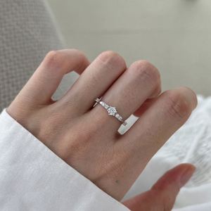 Dylam 925 Sterling <b>Silver</b> Jewelry Supplier Rhodium 18K Gold Plated <b>Eternity</b> Band 5A Zirconia <b>Rings</b> for Women Daily Dress Up - Product Image 3