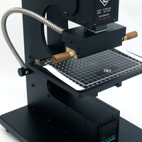 Machine de presse à chaud à plat DIY pour numéros et codes, imprimante manuelle pour artisanat du bois, code de série personnalisé, nouvelle 110/220V