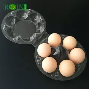 Personnalisation de différentes cellules Blister jetable en plastique PET de qualité alimentaire pour le stockage des œufs