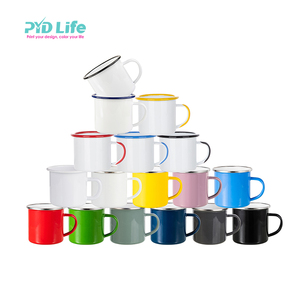 PYD Life 2023 Custom <strong>Easter</strong> Coffee Camp Outdoor Blanks Kids Cups Gift Set Tumblers Sublimation Camping Enamel <strong>Mug</strong> With Logo - Product Image 4