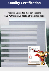 Persiana Enrollable de Gasa Romana con Diseño de Mariposa, Cortina Deslizante de Doble Capa Ecológica Integrada para Ventana de Dormitorio o Estudio - Product Image 2