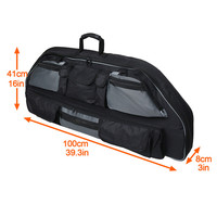 GLARY – sac à arc multifonctionnel, sac à arc souple et durable, sac de transport à poches multiples, sac à arc composé de haute qualité