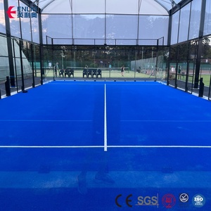 Pistas de Pádel de Lujo Enlio Super Panorámicas con Vista Completa para Interiores y Exteriores, <span class=keywords><strong>Cancha</strong></span> de Pádel, Pista de Pádel China - Product Image 3