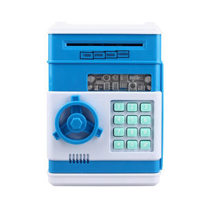Banco Eléctrico para niños, cajas de ahorro de dinero para monedas, ATM, enrollable automático, seguro con contraseña - Product Image 2