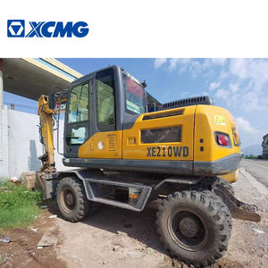 Excavadora de Ruedas Usada XCMG Oficial XE210WD Año 2021 de Alta Calidad, 20 Toneladas, en Venta - Product Image 1