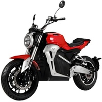 Moto électrique haute puissance 3000W, vitesse maximale 80 km/h, modèle Big Devil rétro, longue autonomie, moteur central, très demandée