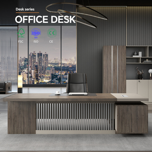 Escritorio Ejecutivo Moderno de Lujo, Convertible, de Madera, Muebles de Oficina, Precio para Gerente y Mesa de Oficina - Product Image 2
