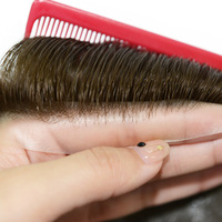 Perruque réaliste à cheveux longs en PU pour femme, best-seller transfrontalier, couvre-cheveux tressé chinois haut de gamme, pour cheveux gris, pour augmenter le volume