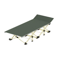 Indispensable pour les soins hospitaliers : Lit pliant robuste à 10 pieds avec sac de rangement
