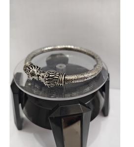 Handcrafted <b>Silver</b> Plated Oxidised Charm <b>Bracelet</b> for <b>Men</b> Women Intricate Traditional Detailing Trendy Design for Gift Occasion - Product Image 2