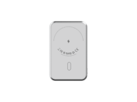 Batterie externe portable 10000mAh PD à charge rapide, magnétique, sans fil, 20W, avec support, écran LED, technologie GaN et câble