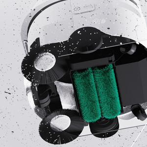 Robot depurador de suelo sin agua alimentado por IA inalámbrico <span class=keywords><strong>DIMA</strong></span> Robot de limpieza al vacío sin agua - Product Image 2