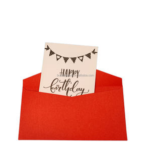 Offre Spéciale luxe petite entreprise cadeau de voeux carte de remerciement <span class=keywords><strong>papier</strong></span> irisé plat bureau C7 enveloppes pour timbres d'invitation - Product Image 5