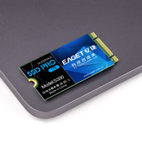 EAGET S300 NGFF M.2 SATA3 2242mm 128GB/256GB/512GB/1TB SSD Internal Solid State Drive untuk Ultrabook Laptop PC