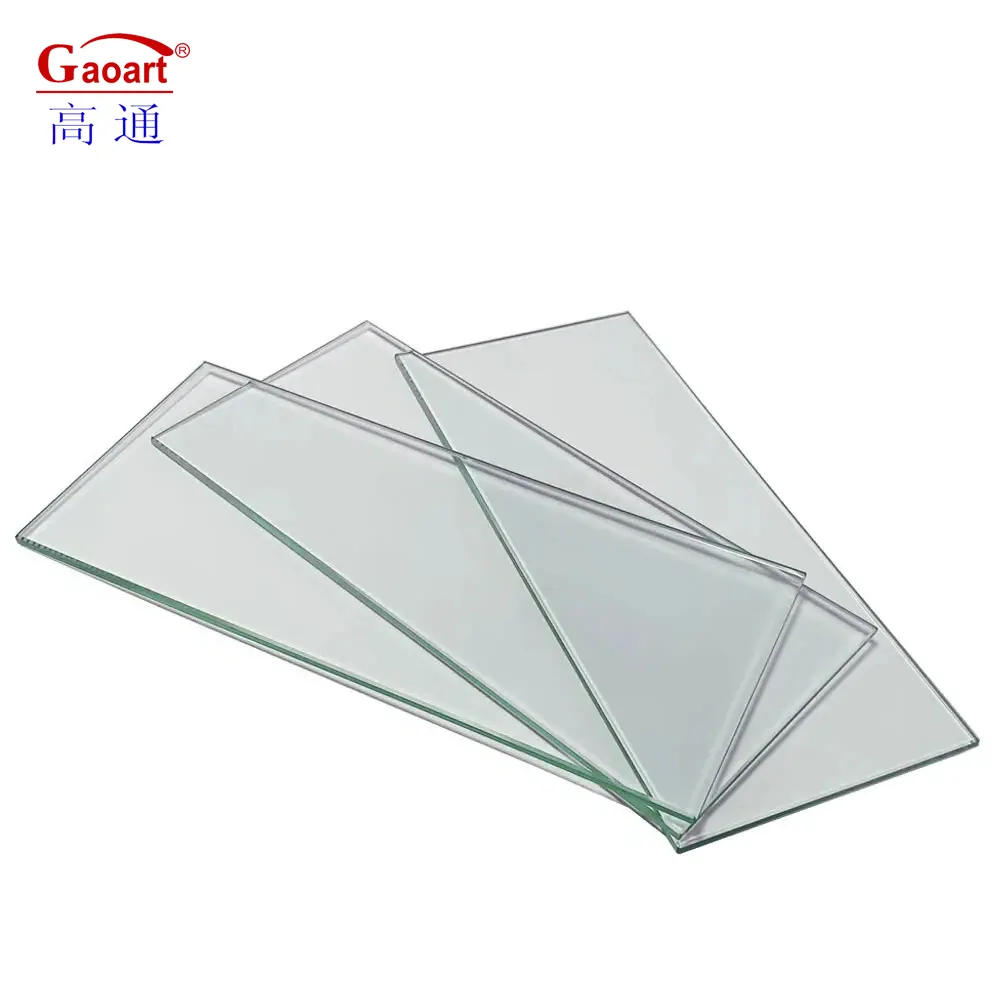 Good Quality Premium Cabinet Frameless Tablet Universal Window Beveled Thick Dome 5Mm Simple Tempered Reflective Glass