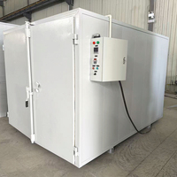 Four industriel électrique pour la polymérisation de peinture en poudre avec contrôle précis de la température pour panneau de commande industriel