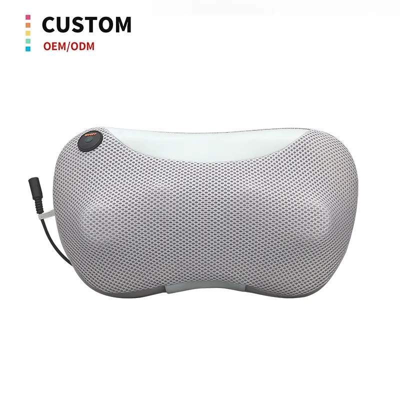 Oreiller de massage du cou Oem Vibration Fiitness Massager Oreiller de massage portable électrique