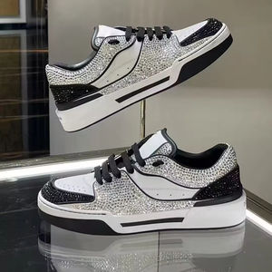 Zapatillas Deportivas Casuales de Diseñador de Cuero Genuino de Tendencia 2025 para Hombre y Mujer, Marca Original Dg, Impermeables, Transpirables, con Cordones, para Correr - Product Image 3