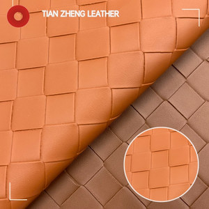 PVC dập nổi checkerboard mô hình tổng hợp da đàn hồi đồ nội thất trang trí vải cho sofa chân vành đai cho ghế Túi - Product Image 1