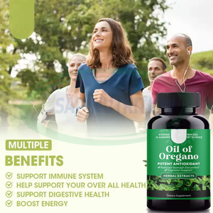 ASAP OEM Huile d'origan en capsules 90 gélules souples Complément alimentaire pour soutenir la santé Capsules d'huile d'origan - Product Image 3