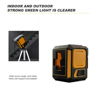 Livella <span class=keywords><strong>Laser</strong></span> Wireless Mini <span class=keywords><strong>a</strong></span> 2 Linee 4v1h1d 520nm per Edilizia Ecologica, Fornitura di Fabbrica - Product Image 1