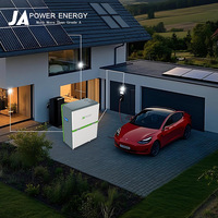 Système d'énergie solaire hybride JApower 10kW 20kWh, système solaire tout-en-un pour la maison, alimentation domestique avec onduleur Deye pour usage résidentiel et commercial