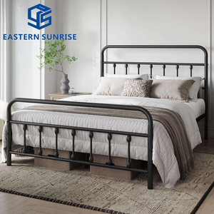 Cama de Metal para Uso em Casa ou Dormitório, Cama de Tamanho Twin Resistente para Crianças - Product Image 2