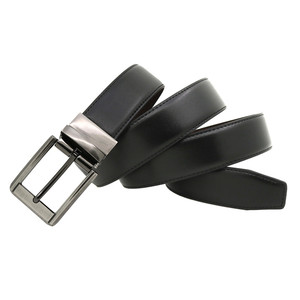 <strong>New</strong> <strong>Men's</strong> Pin Buckle <strong>Belt</strong> Alloy Rotating Buckle Reversible <strong>Belts</strong> for <strong>Men</strong> Genuine Leather <strong>Belt</strong> Wholesale OEM Factory - Product Image 5