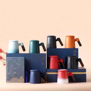 Ensemble de portefeuilles personnalisés haut de gamme avec impression UV, en cuir PU marron/noir, coffret cadeau promotionnel d'entreprise pour le Nouvel An - Product Image 6