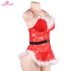 Nouvelle arrivée <span class=keywords><strong>Super</strong></span> Hot Plus Size <span class=keywords><strong>Sexy</strong></span> Girls Babydoll Nightwear - Product Image 5