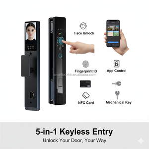 Sinon 2026 Camera <b>Lock</b> Cost-Effective Face Tuya Wishome Fingerprint <b>Lock</b> Smart Door <b>Lock</b> 6068 Mortise Home Project - Product Image 1