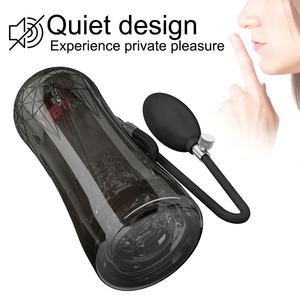 YPM Männlicher Masturbationsbecher Taschenmuschi Eichel-Stimulator Penis-Trainer Aufblasbare Kugel Quetsch-Sexspielzeug für Männer - Product Image 5