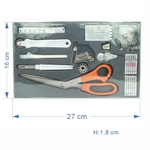 Hộp May Bộ Hộp Chỉ Kim Hộp Đựng Đồ Kéo Du Lịch Cầm Tay Ghim Nút Bấm Dụng Cụ Gia Đình Bộ Dụng Cụ May Vá Du Lịch - Product Image 5