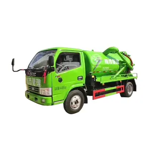 Sistema de succión de aguas residuales móvil para vehículo, sistema de succión de tanques de vacío para vehículos, lodos, drenaje de aguas residuales, camión en venta, YC4FA115-50 opcional