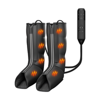 Bottes de massage de compression Beoka avec chaleur et air relaxant pour la circulation et la thérapie par compression, machine de récupération sportive