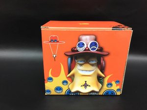2 unids/set animación One Pieces <span class=keywords><strong>Den</strong></span> <span class=keywords><strong>Mushi</strong></span> Ace <span class=keywords><strong>Luffy</strong></span> figuras de acción de juguete colección modelo regalo adornos - Product Image 3
