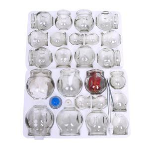 Ensembles de ventouses traditionnelles chinoises en verre extra résistant pour <span class=keywords><strong>la</strong></span> thérapie par ventouses - Product Image 6