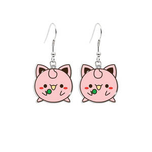 Pendientes Colgantes Elegantes Personalizados de Acero Inoxidable 316L, Resistentes al Agua, Pendientes de Moda, Pendientes de Anime para Niños, Niñas y Mujeres - Product Image 5