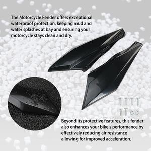 LINGQI RACING Cubierta de Guardabarros Trasero Izquierdo y Derecho para Motocicleta, Modificada para Light Bee Dirt Pit Bike Todoterreno - Product Image 4