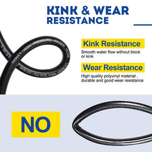 <span class=keywords><strong>Tuyau</strong></span> d'eau de laveuse électrique en PVC personnalisé lavage de voiture usage domestique 1/4 "<span class=keywords><strong>tuyau</strong></span> d'extension <span class=keywords><strong>haute</strong></span> <span class=keywords><strong>pression</strong></span> - Product Image 3