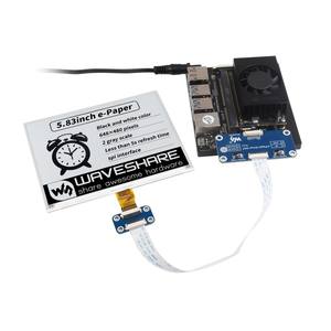 Waveshare 5,83 Zoll E-Paper E-Ink Display HAT für Raspberry <span class=keywords><strong>Pi</strong></span>, 648*480 Pixel, Schwarz / Weiß Zweifarbig, SPI-Schnittstelle - Product Image 5