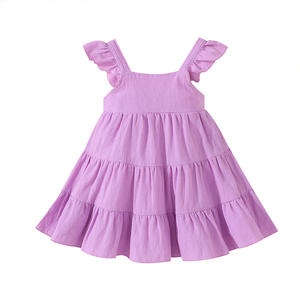 Vestido de Verano para Niña, Estilo Princesa, con Tirantes, Tipo Pastel - Product Image 5