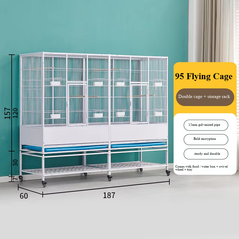 187 * 60 * 157 cm bianco