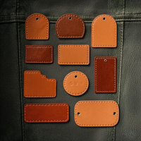 Étiquettes en cuir PU denim personnalisées de haute qualité, cuir véritable avec logo en relief, patchs pour chapeaux, vêtements, jeans, sacs à main