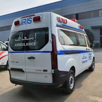 Nuevo transporte médico de ambulancia directo de fábrica con monitoreo manual Capacidad de larga distancia alimentada por gasolina