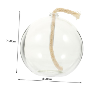 Glas Öllampe Laterne dekorative einzigartige Notfall flüssige Kerzen chinesische Art Öl Licht Indoor Party Hochzeit Home Decor - Product Image 6